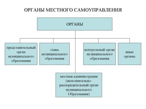 Структура местного самоуправления: органы и их функции