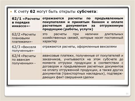 Счет 62: общая информация и назначение