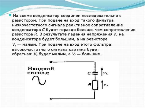 Фильтры низких и высоких частот