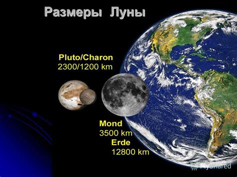 Форма и размеры Луны