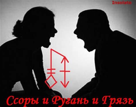 Частые ссоры и ругань