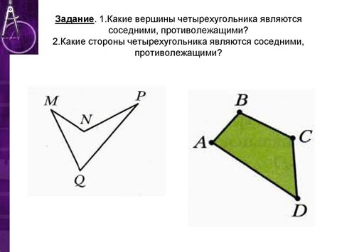 Четырехугольник и его вершины