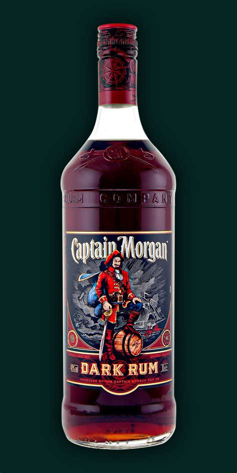 Dark rum captain morgan